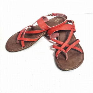 REPORT Orange Sling Sandals